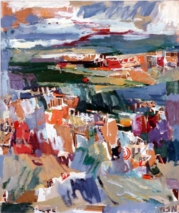 JOHN DAY AMERICAN BORN 1932 DIED 1982 Currently on exhibit at 25 Grand-Rue Vieille Ville 1204 Geneva Switzerland until May 16th 2021 open every day from 11 am to 19-00  see further details WWW.ARTADVISOR.CH